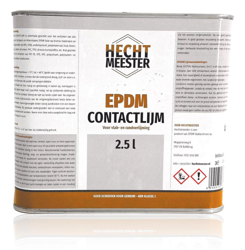 EPDM contactlijm 2.5 liter