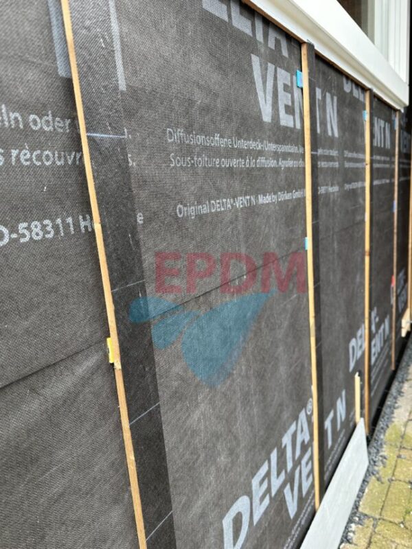 EPDM-strook-gevelconstructie